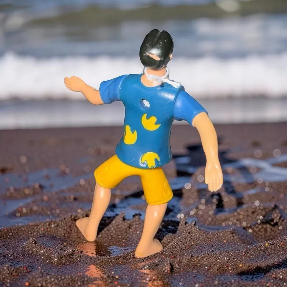 McDonalds Happy Meal Toy ~ LILO & STITCH David  2002 Hawaiian Surfer Figure #8